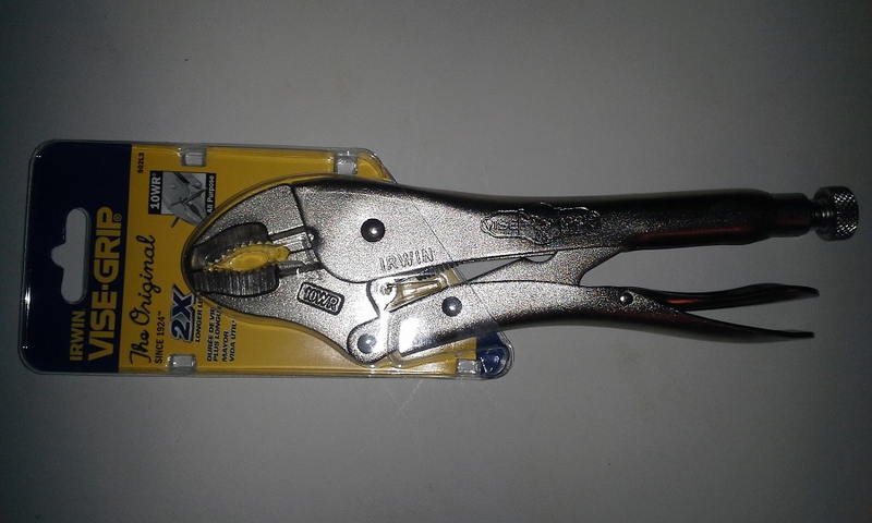 The original Vise-Grip locking pliers. Unopened, as I haven’t needed to use them